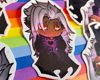Kingdom Hearts - Chibi Xemnas Sticker 10x10cm