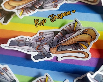 Dragon Quest - F's In Chat For Jasper Sticker