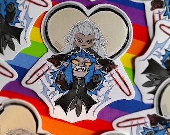 Kingdom Hearts - Order And Chaos 10x10cm Sticker