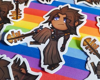 Kingdom Hearts - Chibi Terra Sticker 10x10cm
