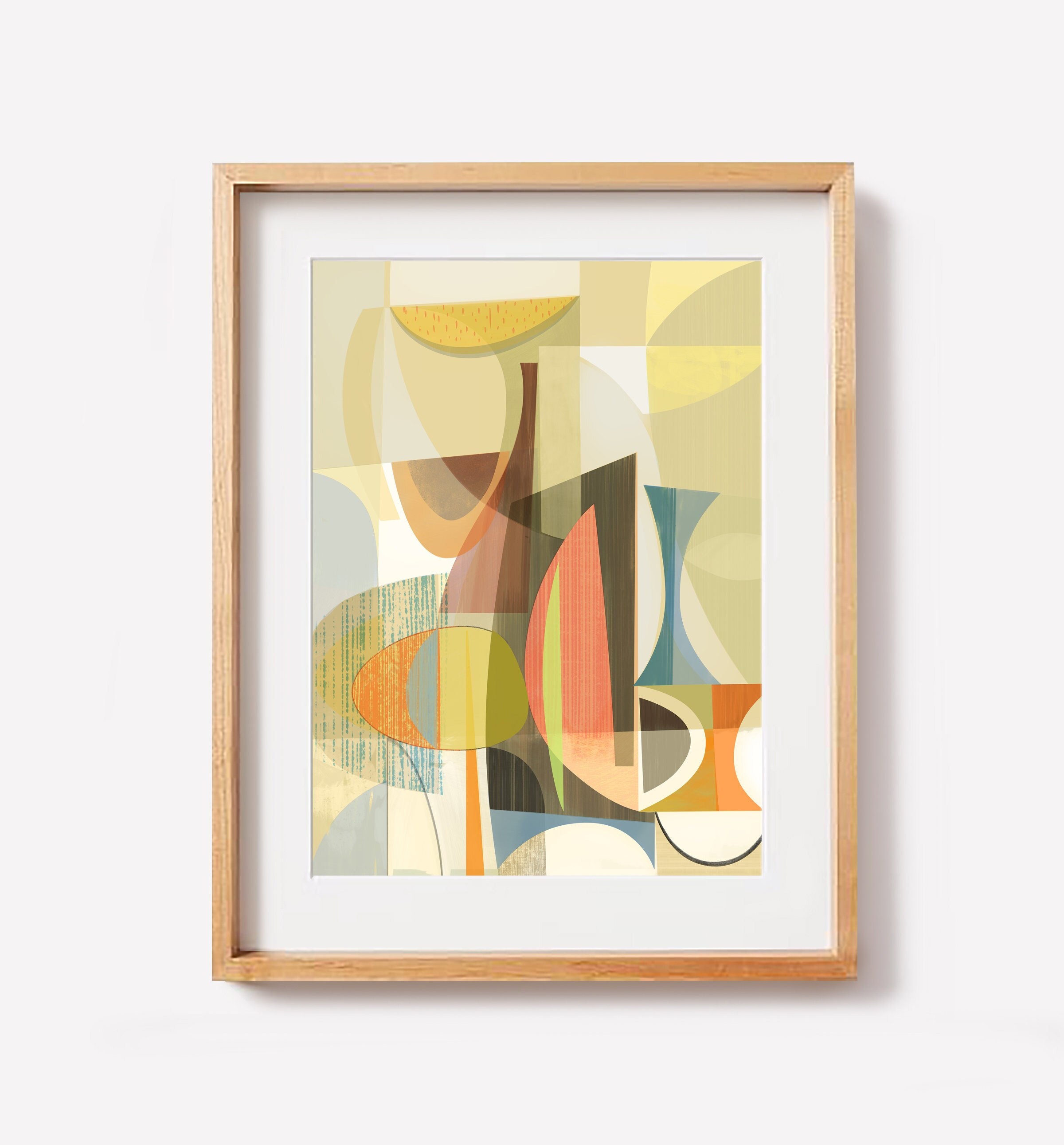 MID-CENTURY MODERN アート作品満載です。 Mid Century Modern Art, Art Print Set, Abstract Art Print