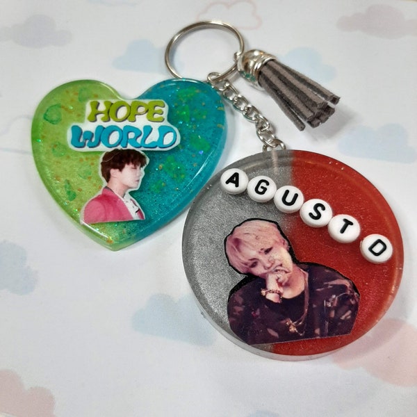 BTS Mixtapes AgustD and Hope World Charms