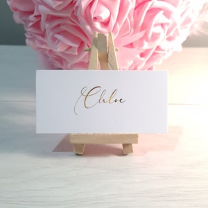 Cartões de lugar de casamento | Cartões de Nome | Jantar Formal | Cartões planos