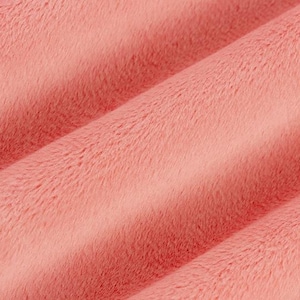 Cuddle® 3 Solid Coral Smooth Minky from Shannon Fabrics - 3mm Pile
