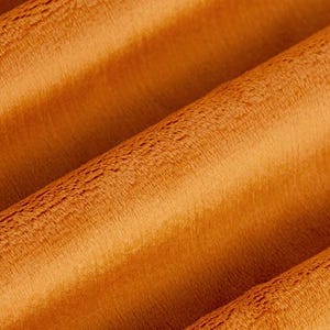 Cuddle® 3 Solid Rust Smooth Minky from Shannon Fabrics - 3mm Pile