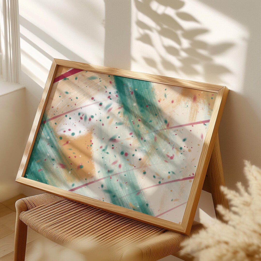 Image showcasing Abstract Expressionism, Wall Art, Printable Art - Etsy