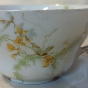 Vintage Theodore Haviland Limoges Francia Fine China Taza de Té