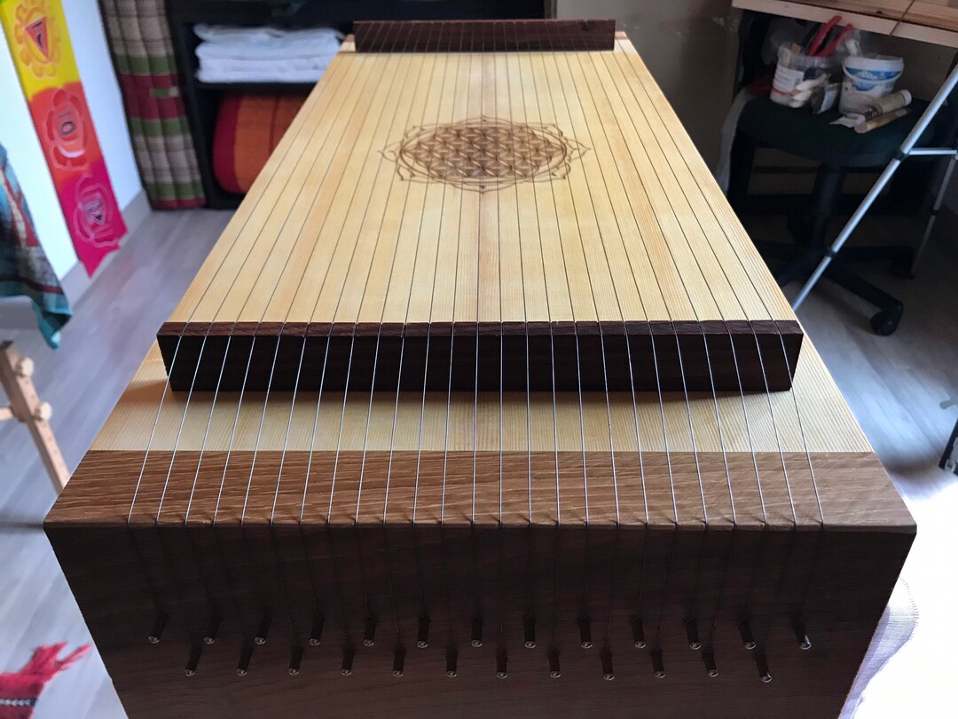 Monochord Harmonic Harp With 25 Strings Etsy