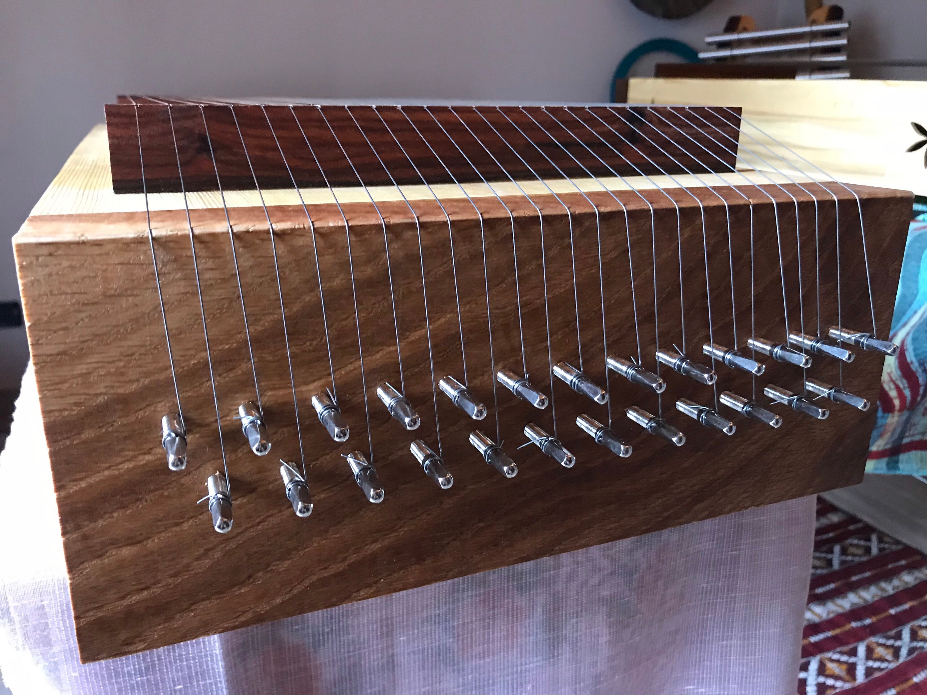 Monochord Harmonic Harp With 25 Strings Etsy