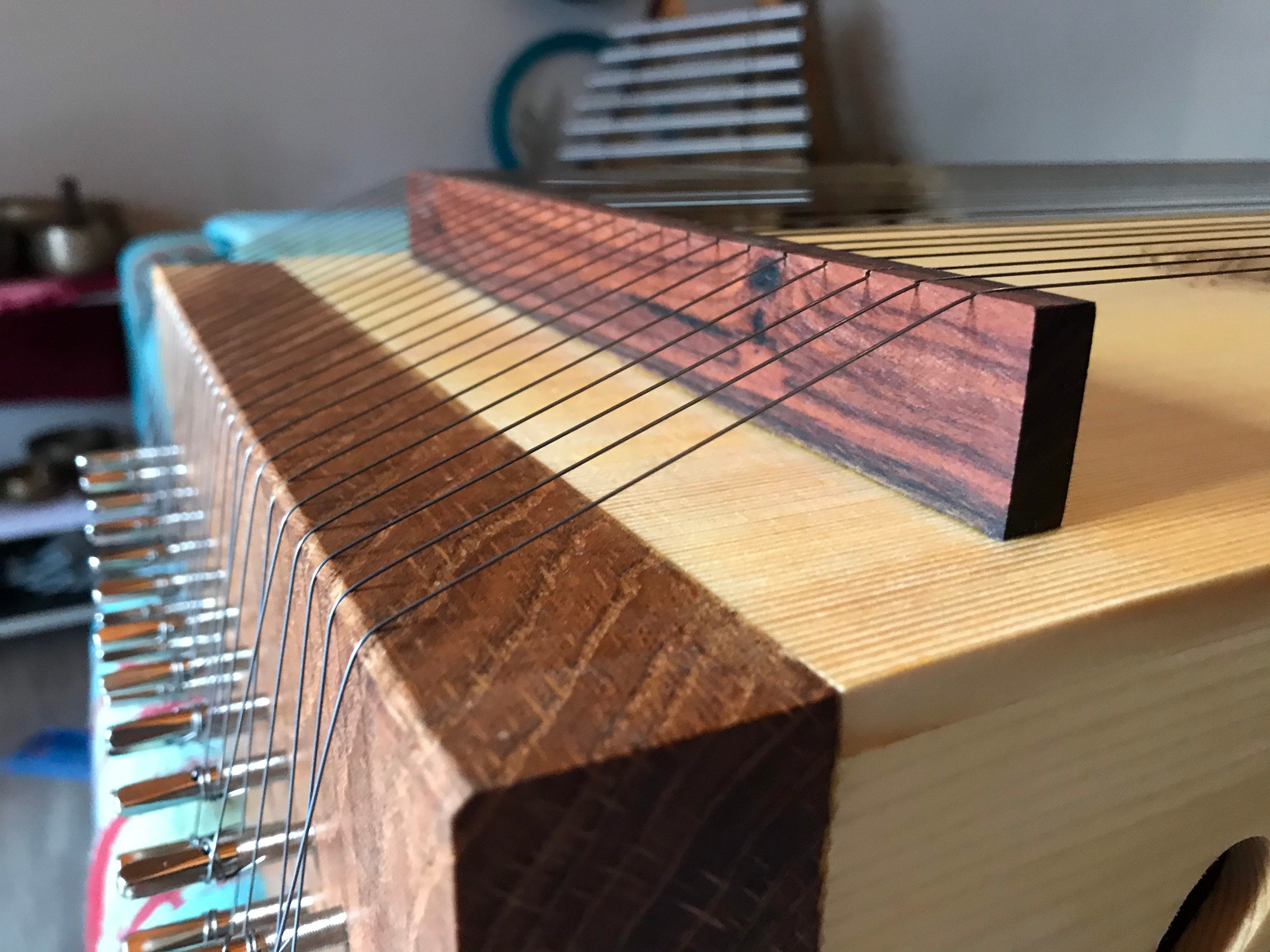 Monochord Harmonic Harp With 25 Strings Etsy