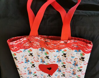 Alice In Wonderland Tote Bag