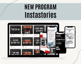Instastories du nouveau programme