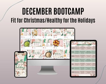 December Bootcamp / Fit for Christmas / Healthy for the Holidays