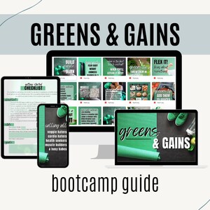 Greens & Gains / March Bootcamp / Challenge Group Guide