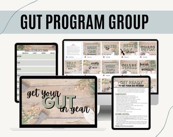 4 Wochen Gut Programm / Neues Programm Challenge Group / Get Your Gut In Gear