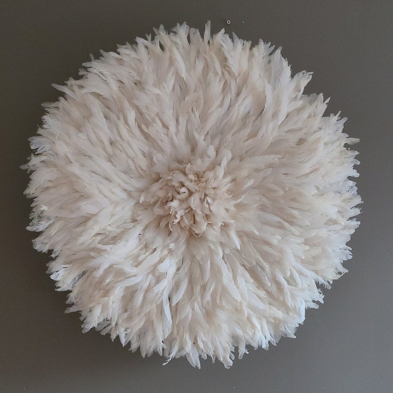 Authentic handmade Juju hat White Ivory image 8