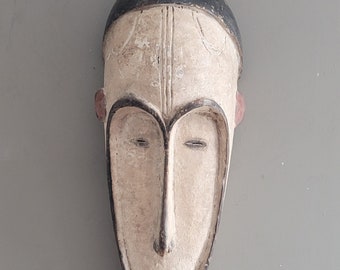 Fang Mask Ngil Society Gabon African Art old mask/ Collection