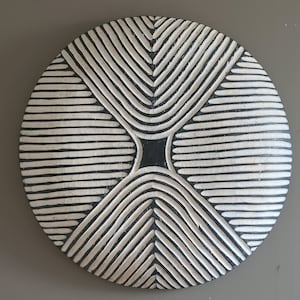 African wood shield