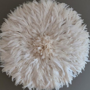 Authentic handmade Juju hat White Ivory image 7