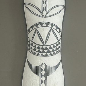 African wood shield76 inches