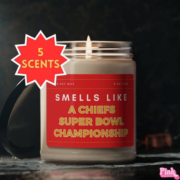 Smells Like Travis Kelce Candle Etsy