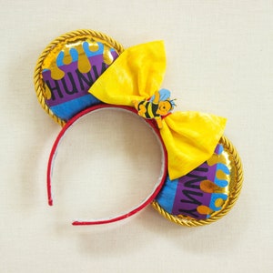 Hunny Pot Ears | Winnie the Pooh | Pooh Bear Inspired Ears | Mouse Ears | Mouse Ear Headband