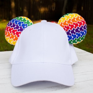 Disney Pride Ear Hat | Disney Ear Hat | Mouse Ear Hat | Disney Pride | Pride Ears