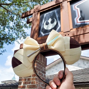 Kenobi Ears | Obi Wan Inspired Ears | Star Wars Inspired Ears | Disney Inspired Ears | Mouse Ears
