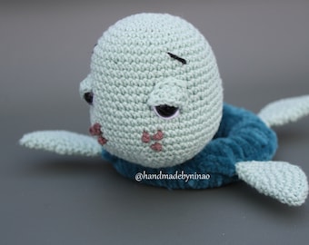 ENGLISH CROCHET PATTERN: Baby turtle rattle| Handmade baby shower gift | New Mom gift | Crochet Baby Toy