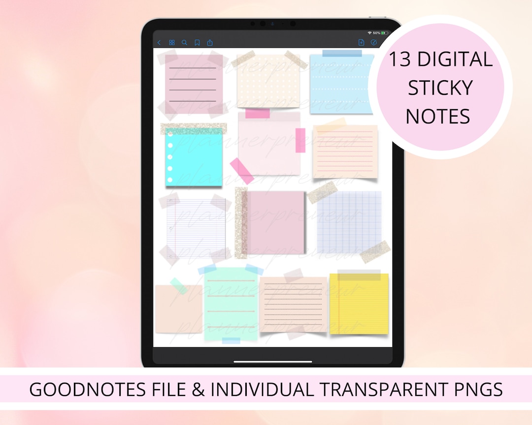 PLR Digital Stickers, Digital Sticky Notes, Digital Journal Stickers ...