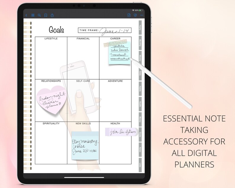 PLR Digital Stickers, Commercial Use, PLR Digital Stickers, Goodnotes