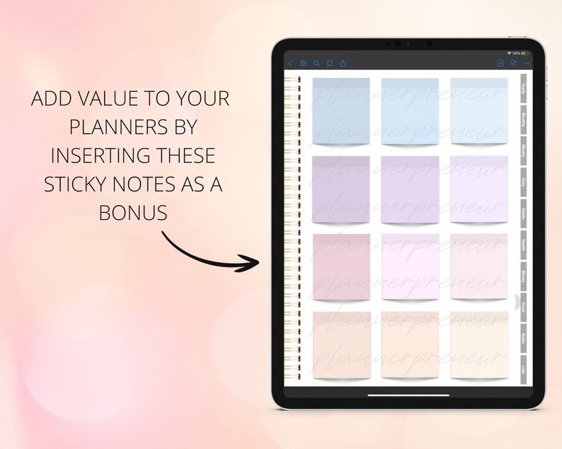 PLR Digital Stickers, Commercial Use, PLR Digital Stickers, Goodnotes