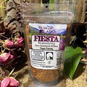 Fiesta Seasoning: Taco, Guacamole & Salsa - Made in Alaska
