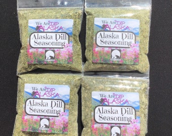 4 pack Alaska Dill Seasoning