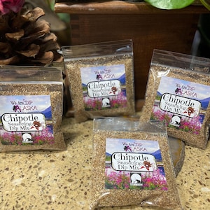 Chipotle Dip & Seasoning: Spicy Mexican Flavor - 4 Pack