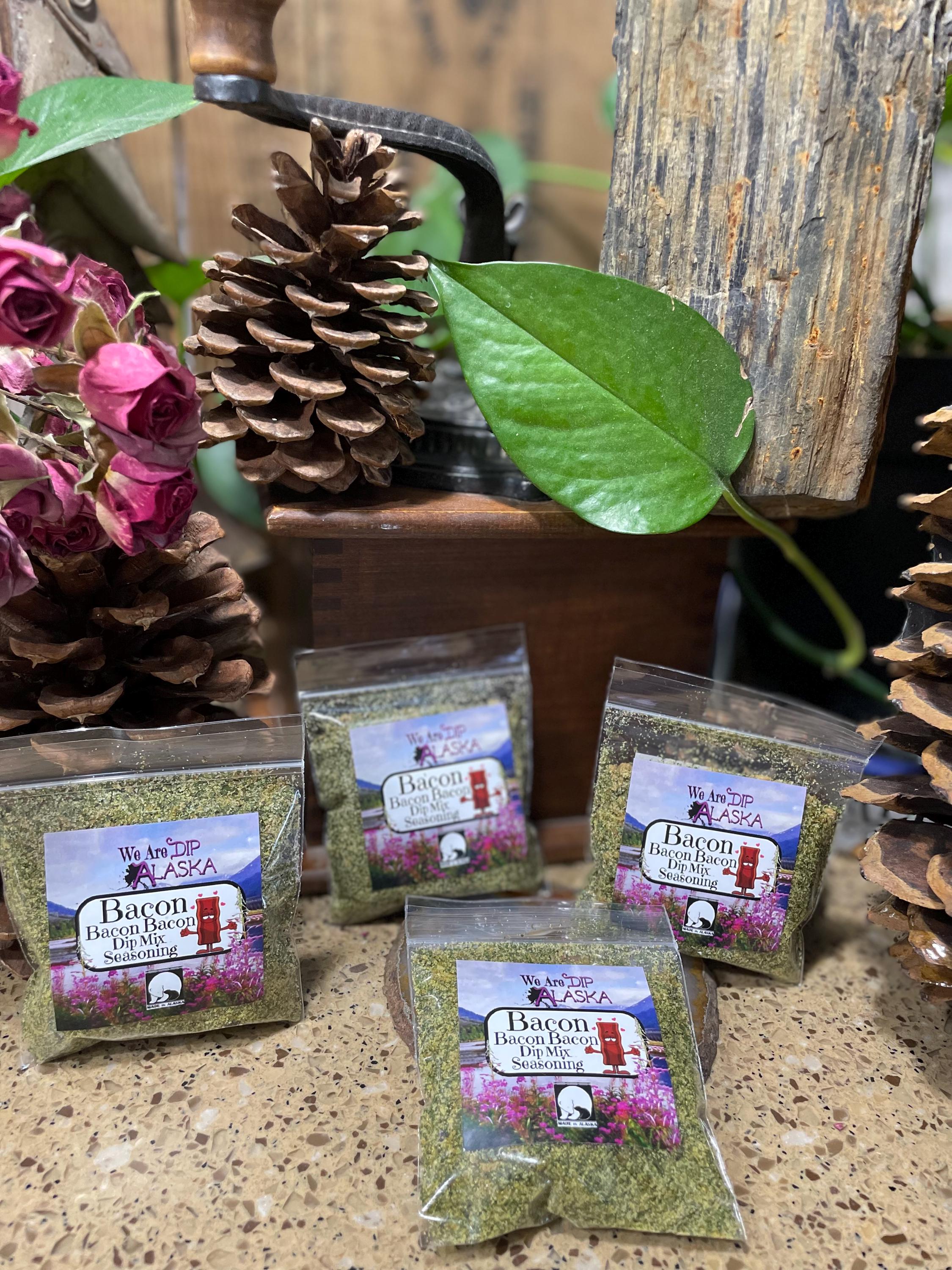 Bacon Dip Mix: All Natural Bacon Seasoning - 4 Pack