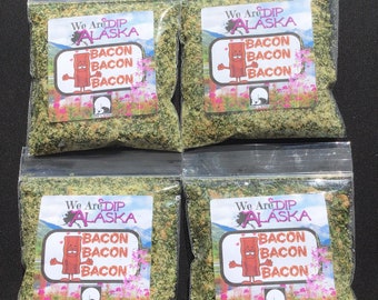 Bacon Bacon Bacon 4 pack dip mix Bacon seasoning Bacon dip mix Alaska Dip Mix