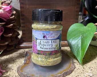 Crazy Dill Popcorn Seasoning: Made in Alaska, Nutritional Yeast