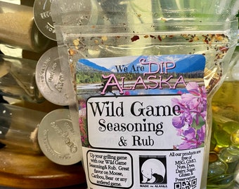 Wild Game Seaoning Rub Moose Caribou grilling Bear seasoning