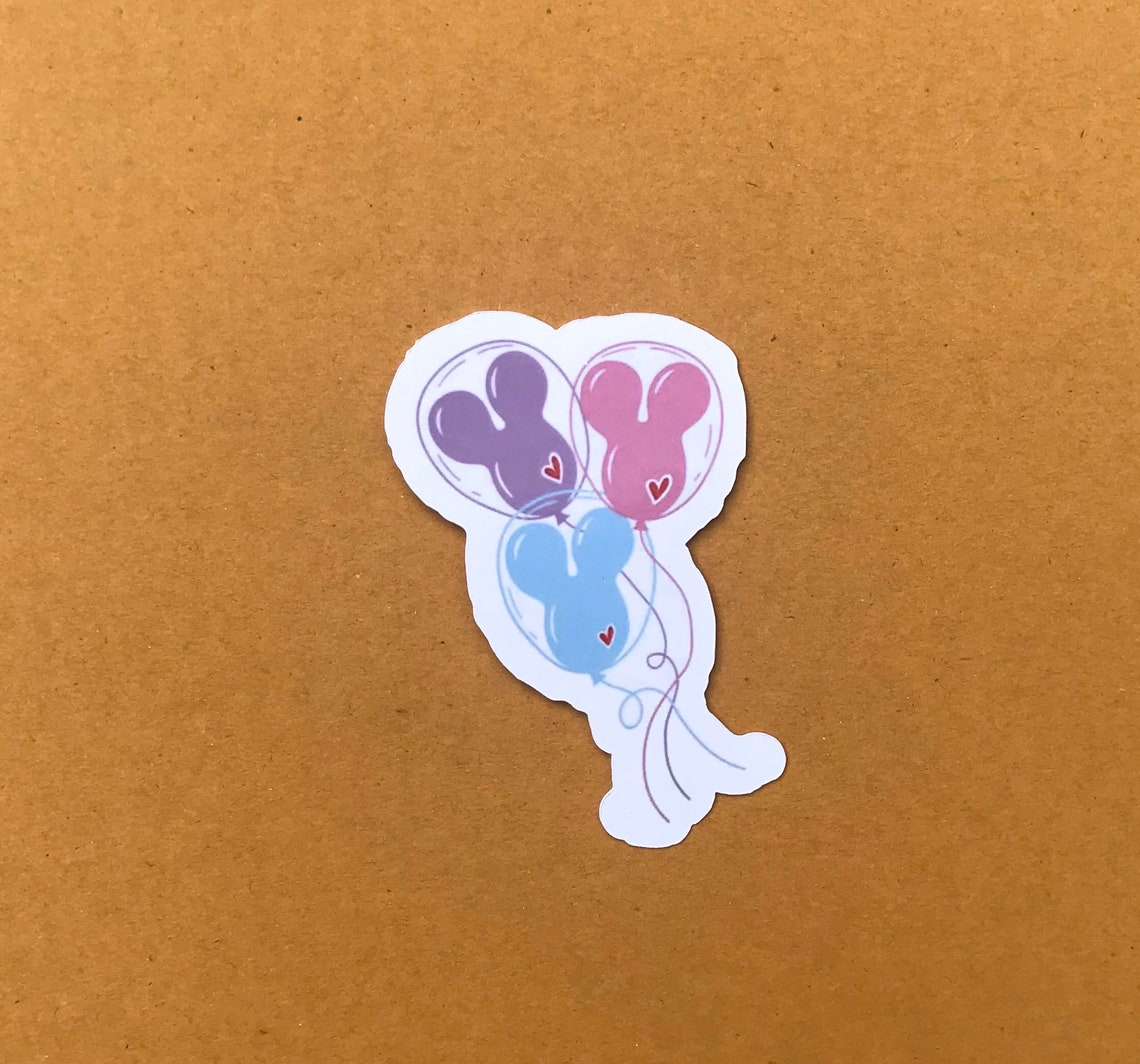 Disneyland Sticker Pack Cute for water bottle Hydroflask Etsy