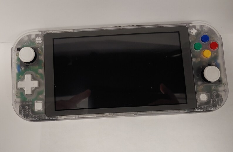 Custom Clear Nintendo Switch Lite Etsy