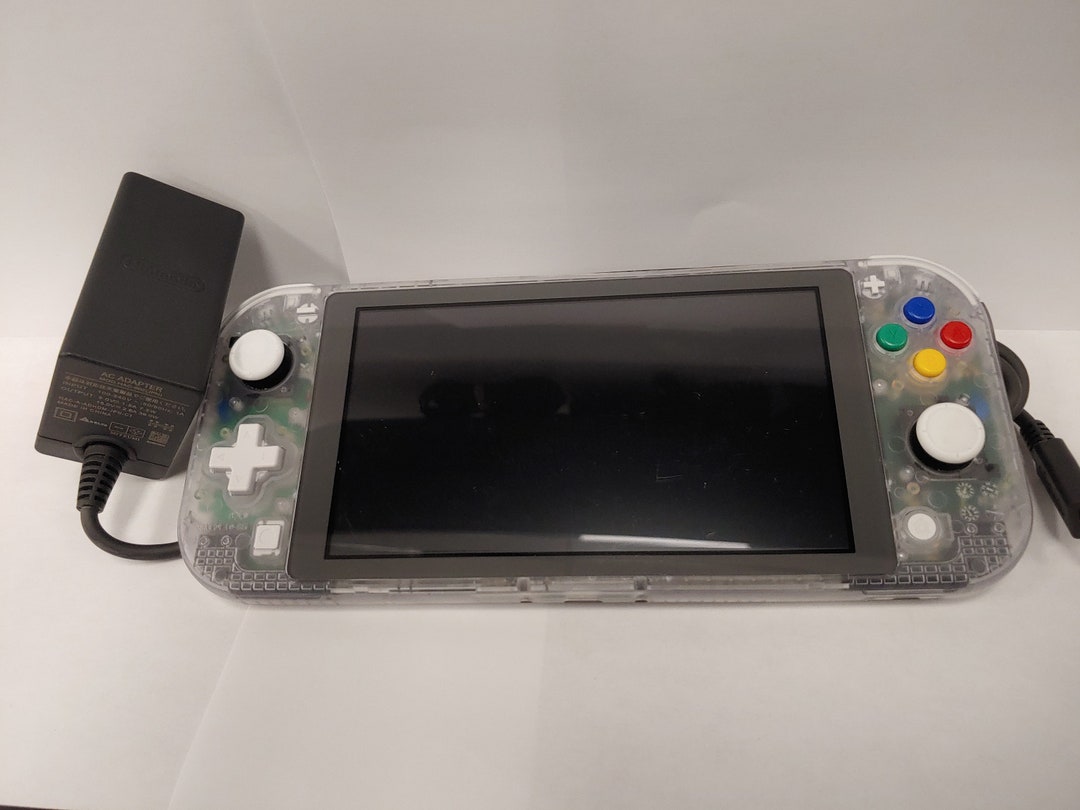 Custom Clear Nintendo Switch Lite Etsy