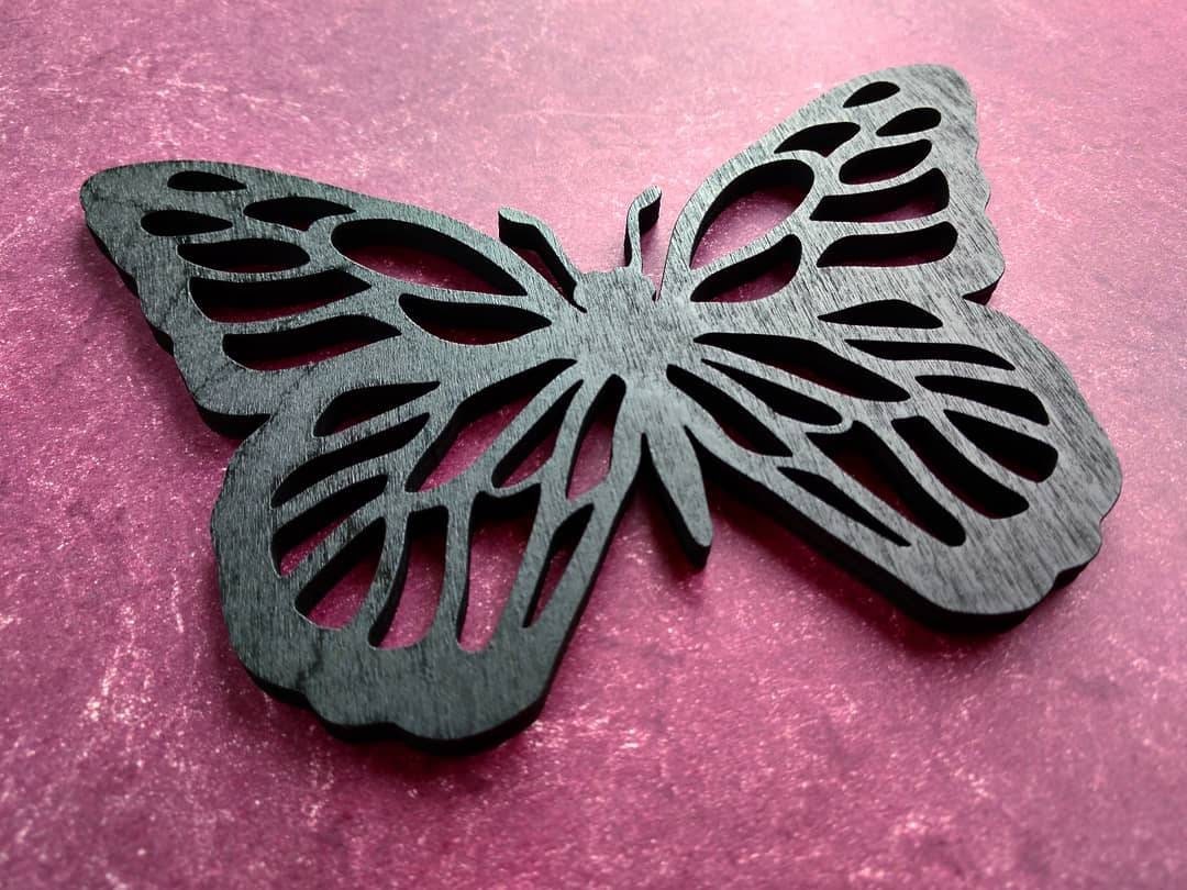 Butterfly Wall Art Monarch Butterfly Wall Décor Butterfly | Etsy