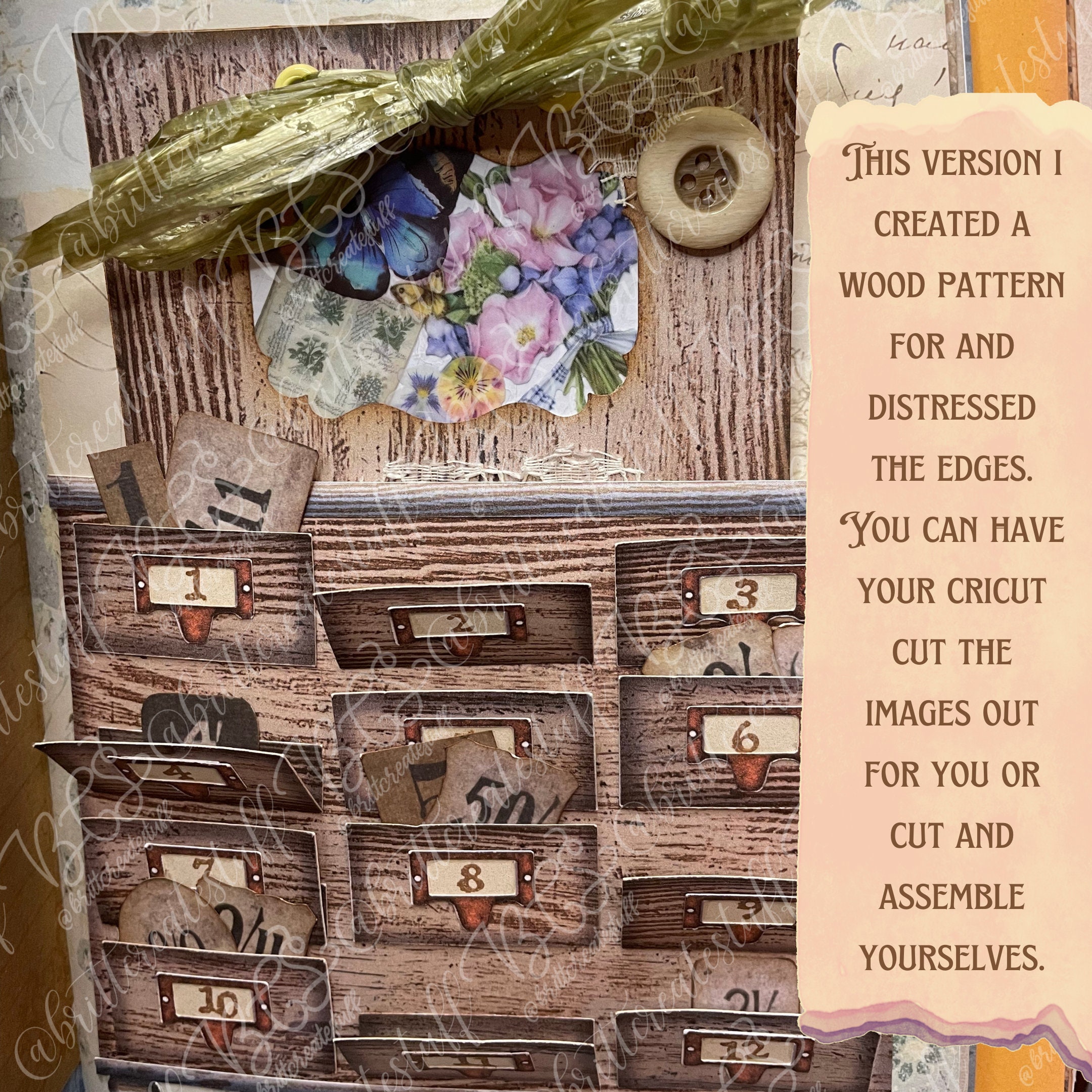 DIY Catalog Digital Template, Junk Journal, Scrapbook, Crafts