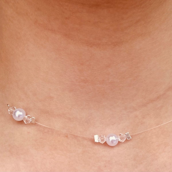 Pearl and Diamond Necklace