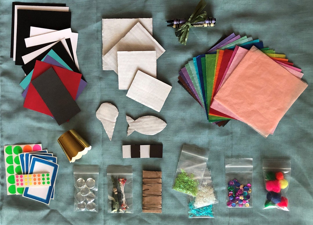 Simple Crafts Kit Examples DIY Craft Kit - a Box of Treasures for At-home Artists and Crafters ...