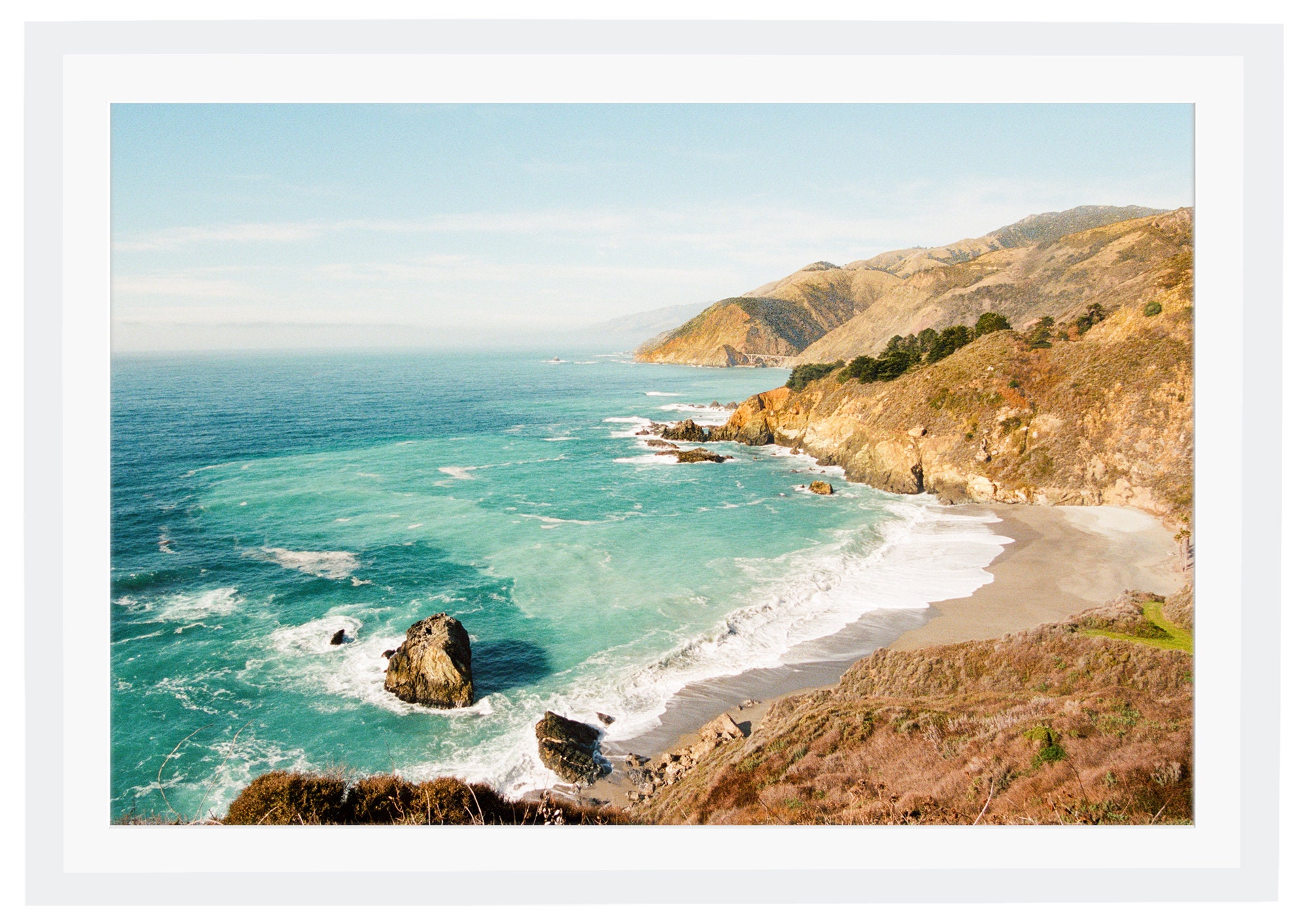 Big Sur Wall Art California Coast Photography Ocean Cliffs Etsy