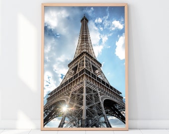 Eiffel Tower Print, Paris Photo, French Architecture, Travel Photography, Wall Art, Home Decor, Original Lindsey Foard Photography, France