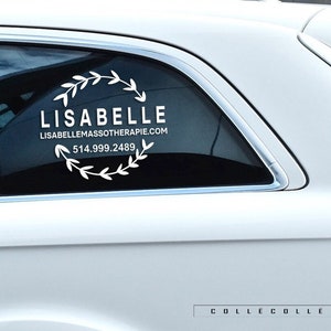 Custom Business Logo Sticker - Personalized Logo Decal - Custom Car bumper vinyl Sticker - Laptop logo sticker - Office Decor