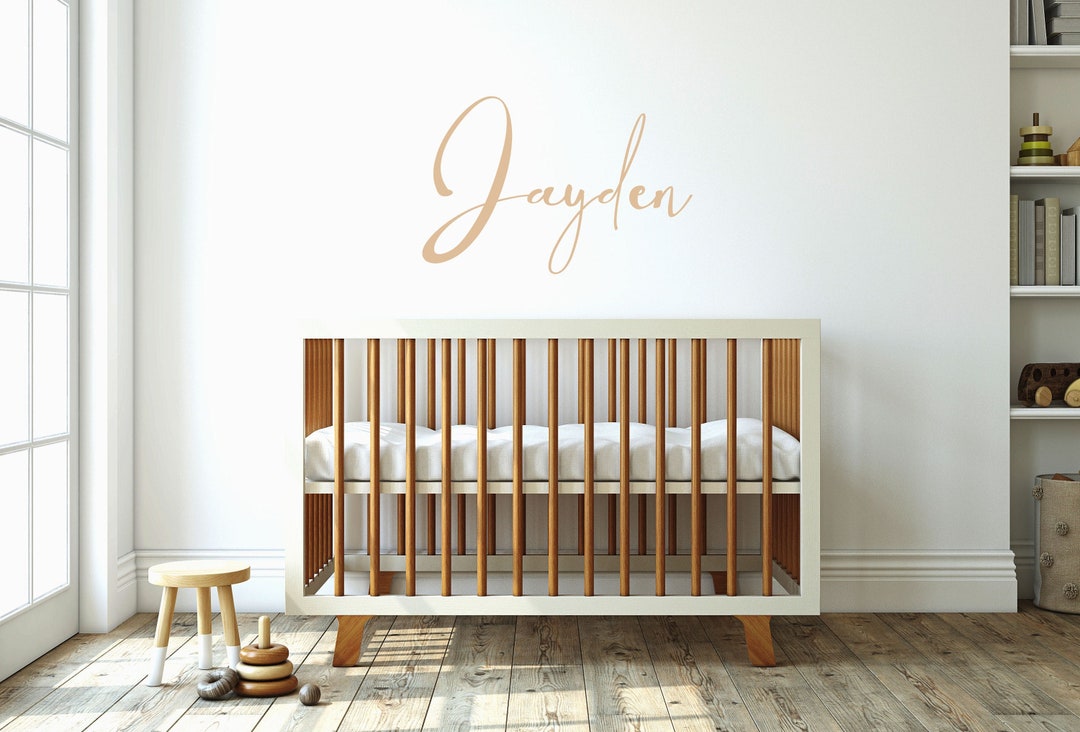 Personalized Name Wall Decal – Baby Nursery Decor - Etsy Canada
